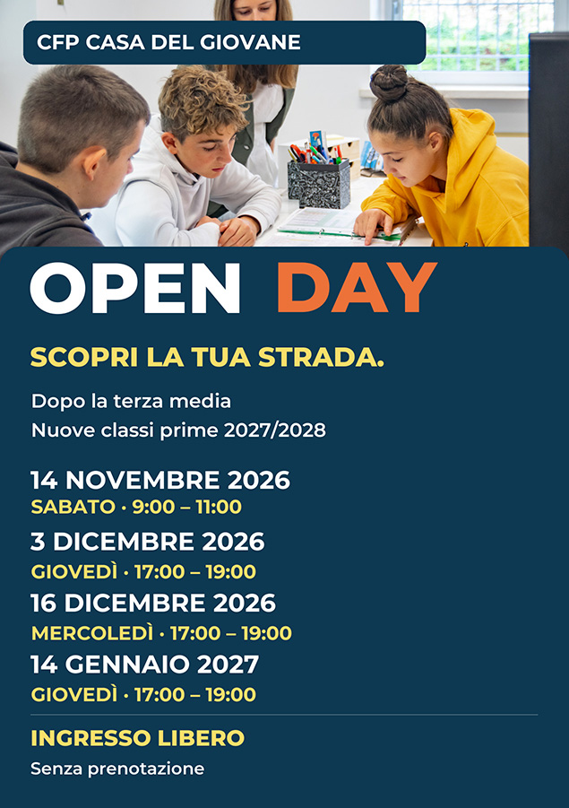 open day centro di formazione professionale